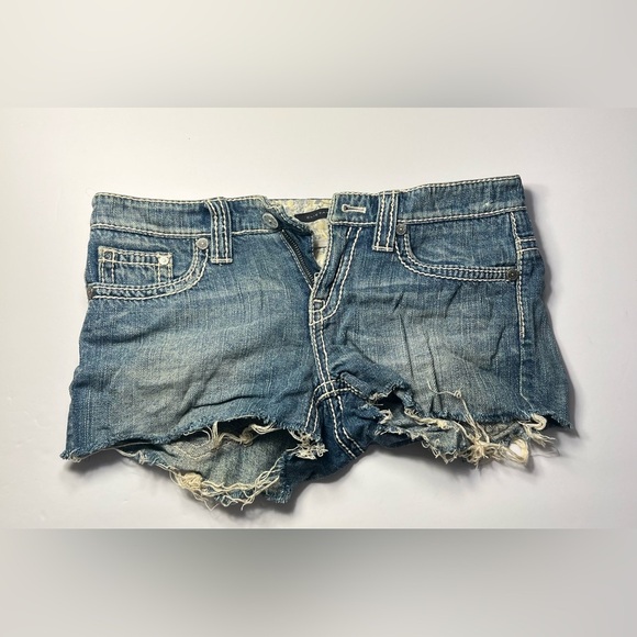 Y2K Vintage Elie Tahari Denim Jean Shorts | Size 24 | EUC - Picture 1 of 12